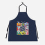 Bikini Bottom Bunch-Unisex-Kitchen-Apron-turborat14