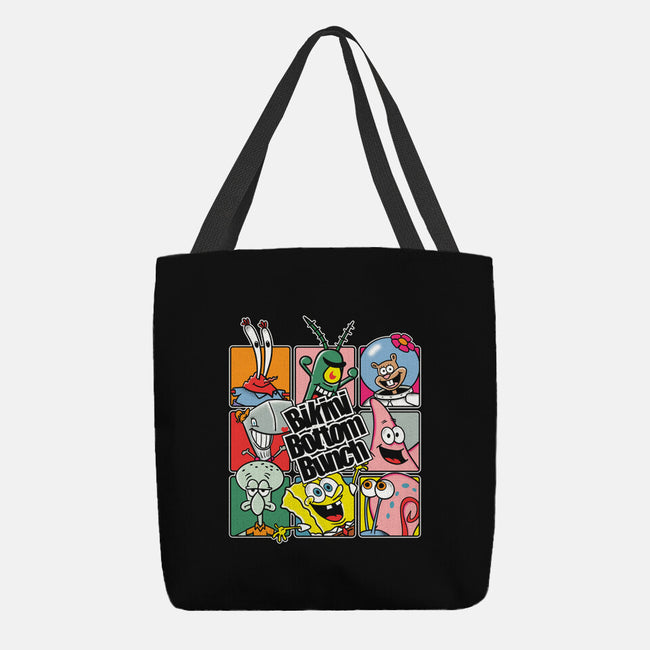 Bikini Bottom Bunch-None-Basic Tote-Bag-turborat14