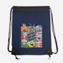 Bikini Bottom Bunch-None-Drawstring-Bag-turborat14