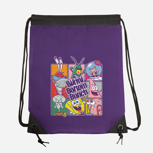 Bikini Bottom Bunch-None-Drawstring-Bag-turborat14