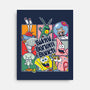 Bikini Bottom Bunch-None-Stretched-Canvas-turborat14