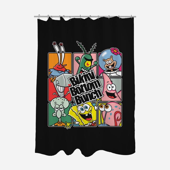 Bikini Bottom Bunch-None-Polyester-Shower Curtain-turborat14