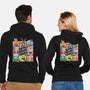 Bikini Bottom Bunch-Unisex-Zip-Up-Sweatshirt-turborat14