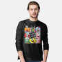 Bikini Bottom Bunch-Mens-Long Sleeved-Tee-turborat14