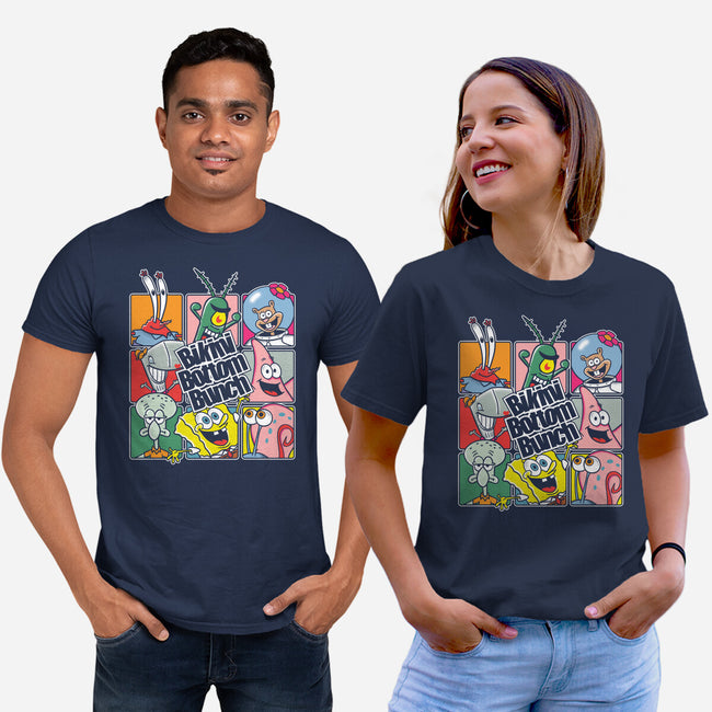 Bikini Bottom Bunch-Unisex-Basic-Tee-turborat14