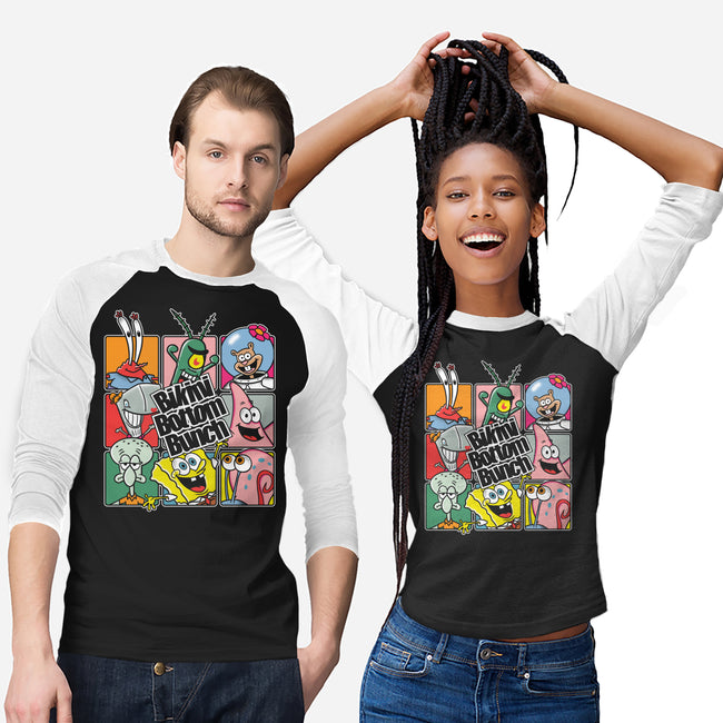 Bikini Bottom Bunch-Unisex-Baseball-Tee-turborat14