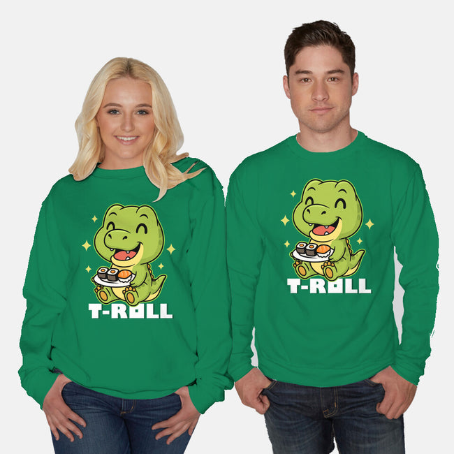 T-Roll-Unisex-Crew Neck-Sweatshirt-Lorets