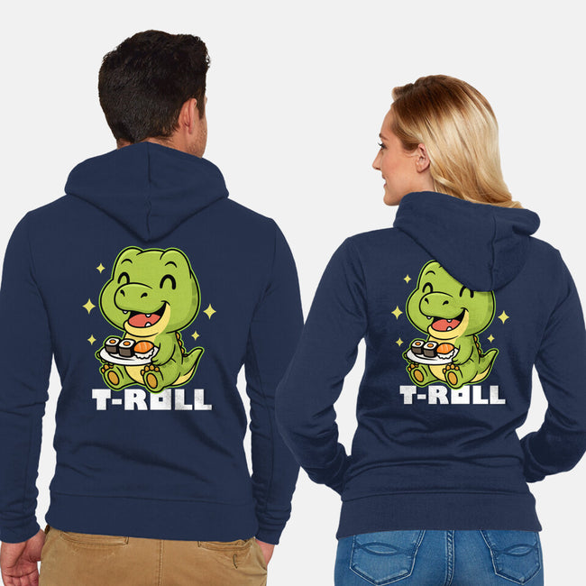 T-Roll-Unisex-Zip-Up-Sweatshirt-Lorets