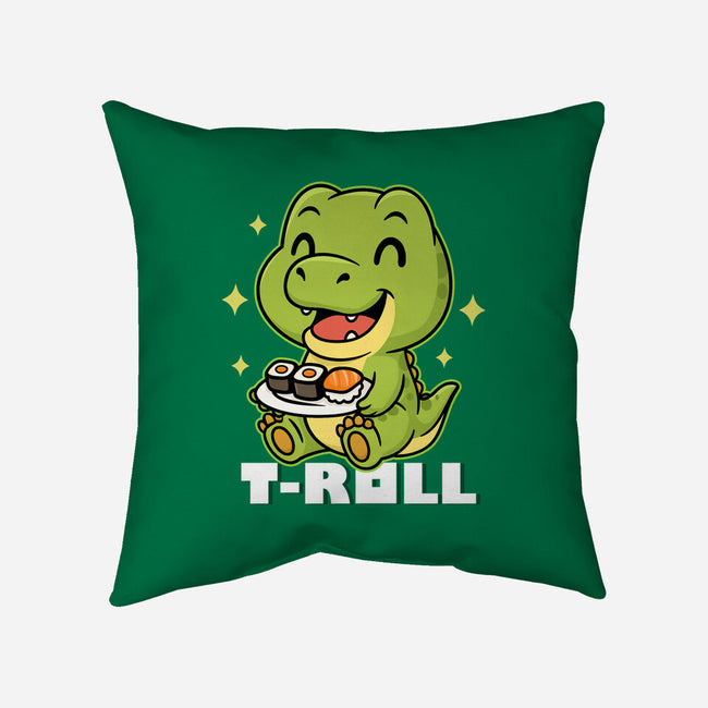 T-Roll-None-Removable Cover w Insert-Throw Pillow-Lorets