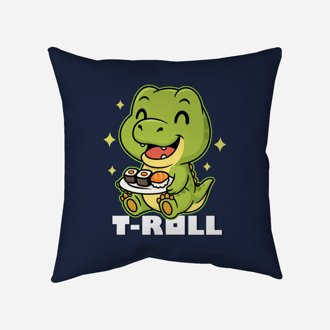 T-Roll-None-Removable Cover w Insert-Throw Pillow-Lorets