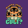 Raccoon Island Cult-None-Polyester-Shower Curtain-Studio Mootant
