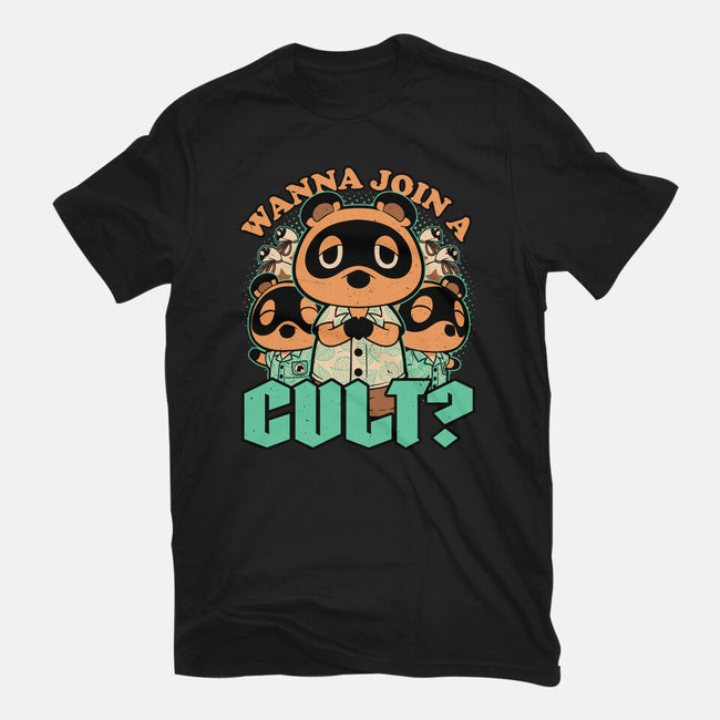 Raccoon Island Cult-Mens-Premium-Tee-Studio Mootant