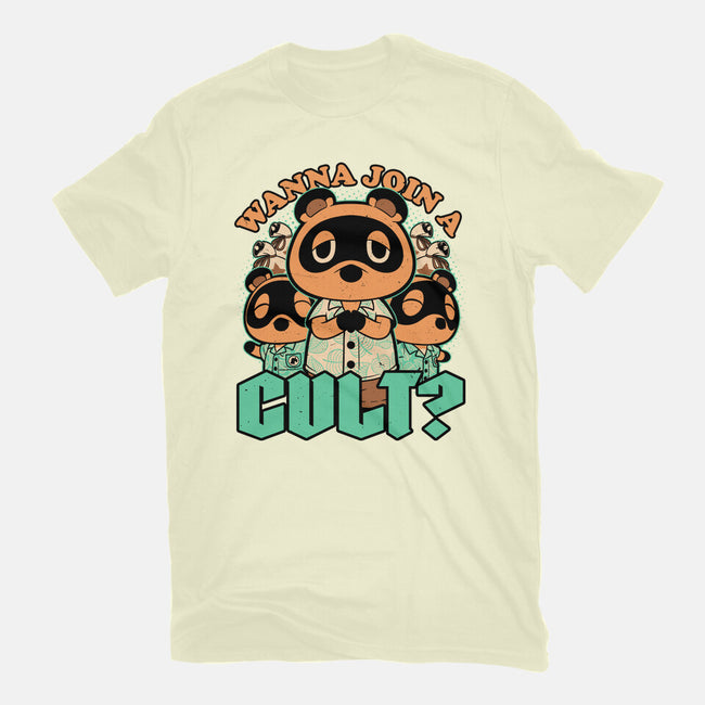 Raccoon Island Cult-Mens-Premium-Tee-Studio Mootant