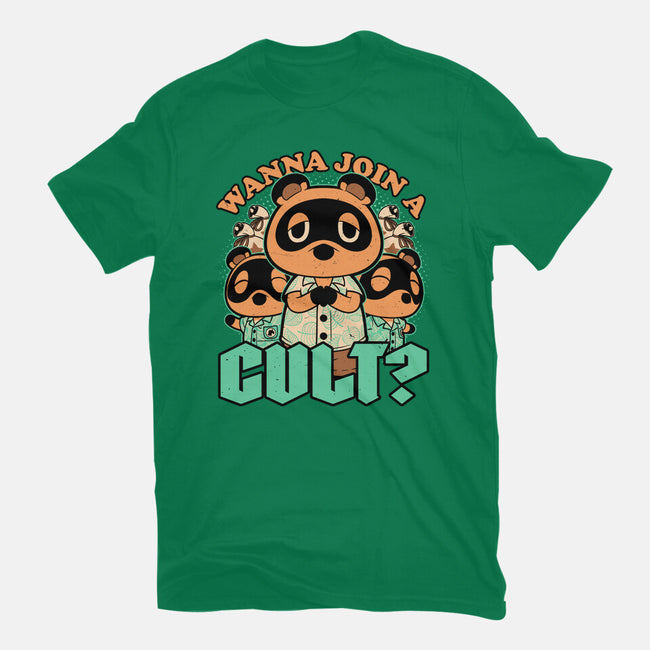 Raccoon Island Cult-Mens-Premium-Tee-Studio Mootant