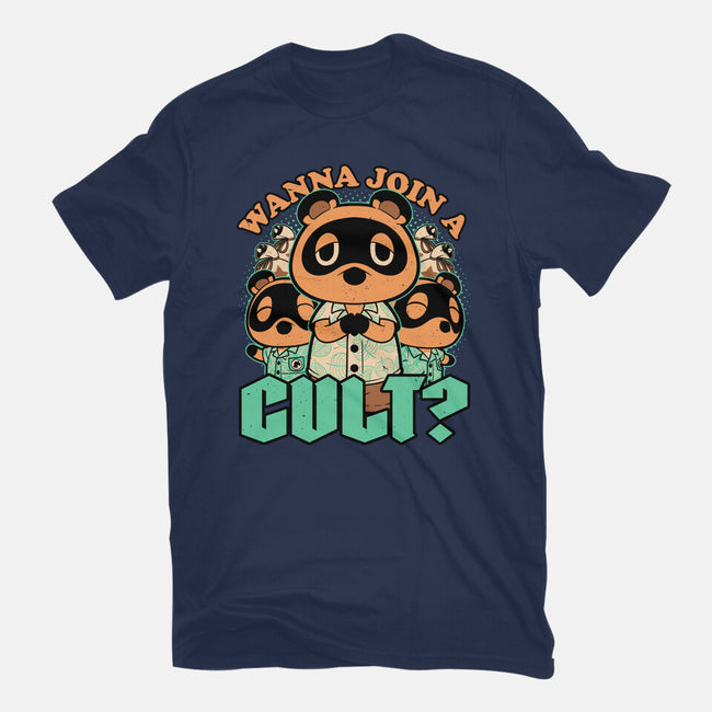 Raccoon Island Cult-Mens-Premium-Tee-Studio Mootant
