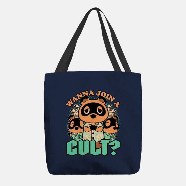 Raccoon Island Cult-None-Basic Tote-Bag-Studio Mootant