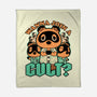 Raccoon Island Cult-None-Fleece-Blanket-Studio Mootant