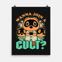 Raccoon Island Cult-None-Matte-Poster-Studio Mootant