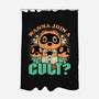 Raccoon Island Cult-None-Polyester-Shower Curtain-Studio Mootant