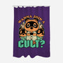 Raccoon Island Cult-None-Polyester-Shower Curtain-Studio Mootant