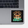 Raccoon Island Cult-None-Glossy-Sticker-Studio Mootant