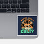 Raccoon Island Cult-None-Glossy-Sticker-Studio Mootant