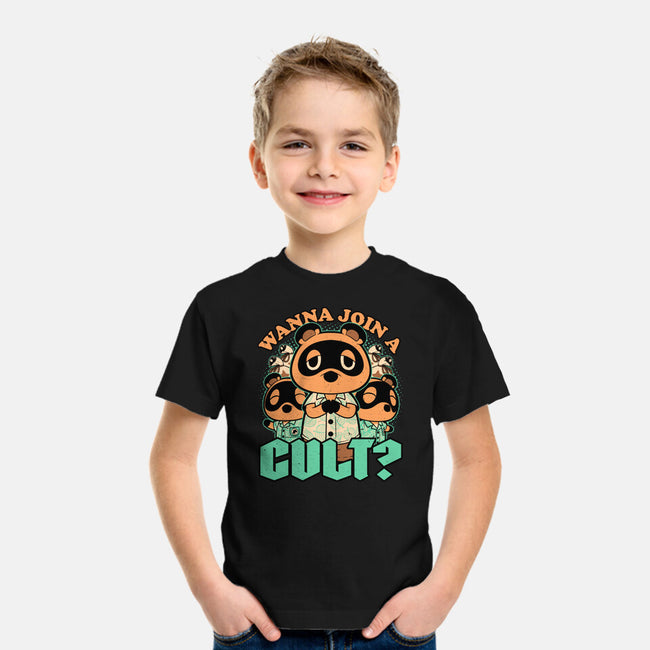 Raccoon Island Cult-Youth-Basic-Tee-Studio Mootant