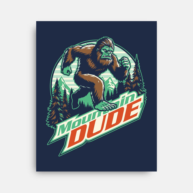Sasquatch Mountain Drink-None-Stretched-Canvas-Studio Mootant
