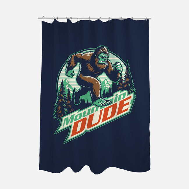 Sasquatch Mountain Drink-None-Polyester-Shower Curtain-Studio Mootant