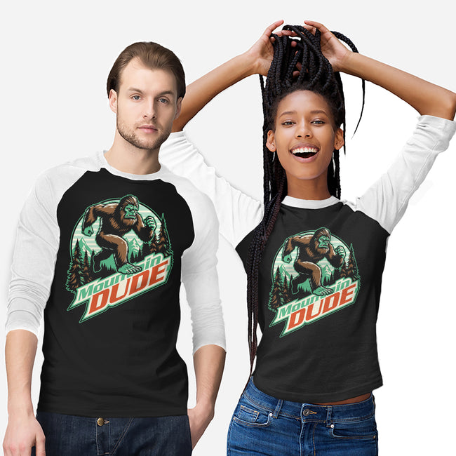 Sasquatch Mountain Drink-Unisex-Baseball-Tee-Studio Mootant