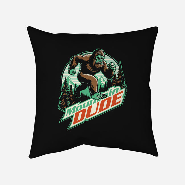 Sasquatch Mountain Drink-None-Removable Cover w Insert-Throw Pillow-Studio Mootant