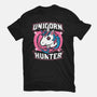 Unicorn Hunter-Womens-Fitted-Tee-Studio Mootant