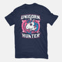 Unicorn Hunter-Womens-Fitted-Tee-Studio Mootant