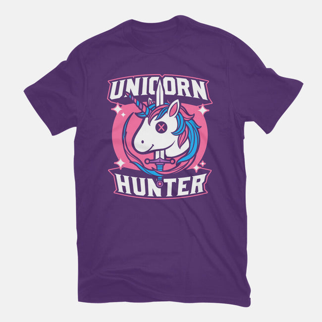 Unicorn Hunter-Womens-Fitted-Tee-Studio Mootant