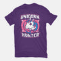 Unicorn Hunter-Womens-Fitted-Tee-Studio Mootant