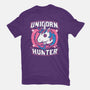 Unicorn Hunter-Mens-Basic-Tee-Studio Mootant