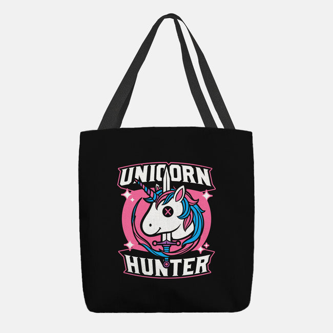 Unicorn Hunter-None-Basic Tote-Bag-Studio Mootant
