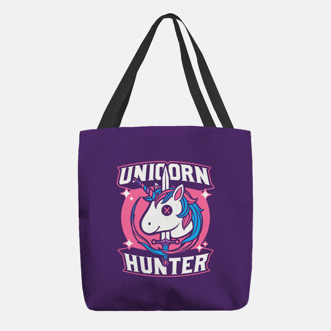 Unicorn Hunter-None-Basic Tote-Bag-Studio Mootant