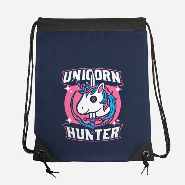 Unicorn Hunter-None-Drawstring-Bag-Studio Mootant