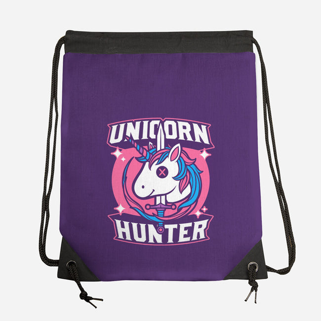 Unicorn Hunter-None-Drawstring-Bag-Studio Mootant