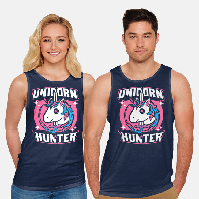Unicorn Hunter-Unisex-Basic-Tank-Studio Mootant