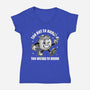 Witch Magic Cauldron-Womens-V-Neck-Tee-Studio Mootant