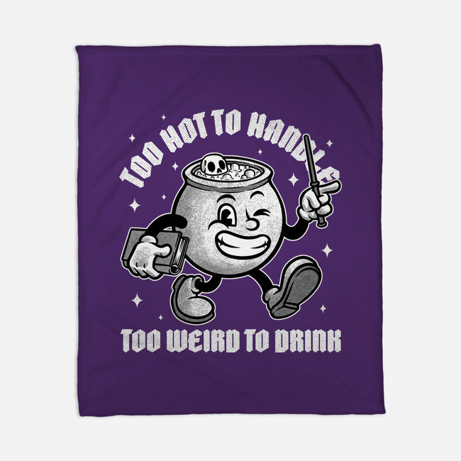 Witch Magic Cauldron-None-Fleece-Blanket-Studio Mootant