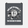 Witch Magic Cauldron-None-Matte-Poster-Studio Mootant