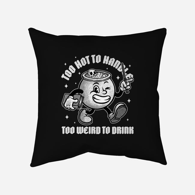 Witch Magic Cauldron-None-Removable Cover w Insert-Throw Pillow-Studio Mootant
