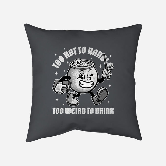 Witch Magic Cauldron-None-Removable Cover w Insert-Throw Pillow-Studio Mootant