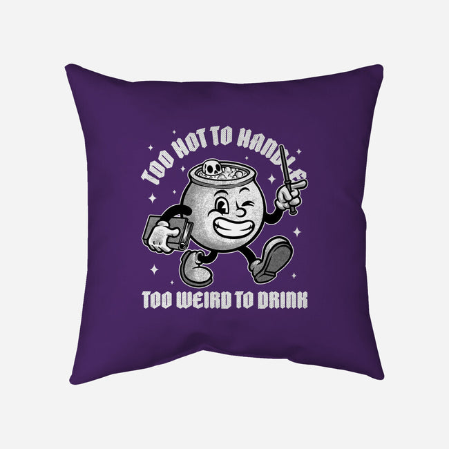 Witch Magic Cauldron-None-Removable Cover w Insert-Throw Pillow-Studio Mootant
