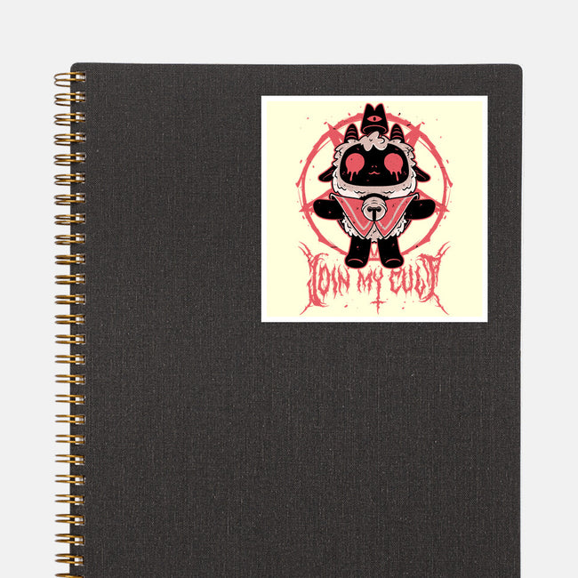 Demon Lamb Lord-None-Glossy-Sticker-Studio Mootant