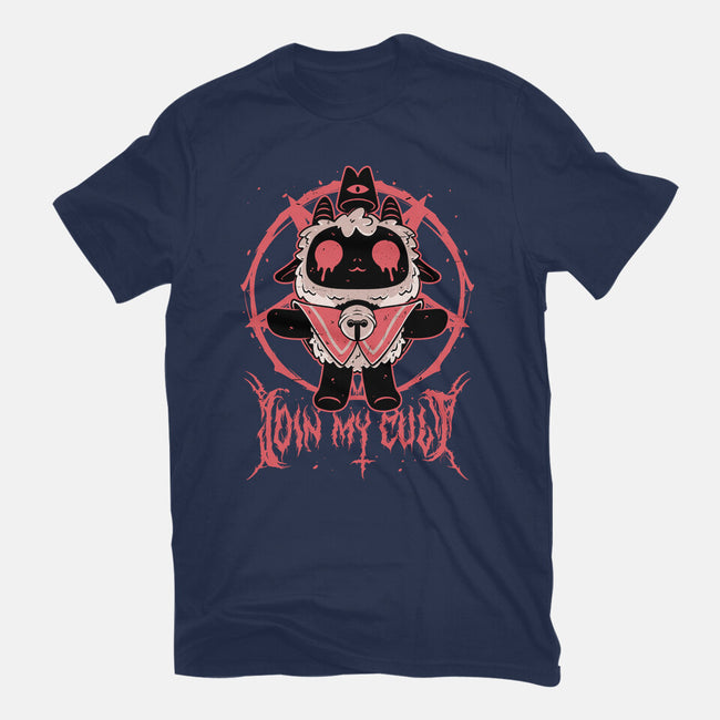 Demon Lamb Lord-Womens-Fitted-Tee-Studio Mootant