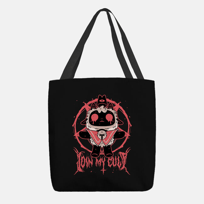 Demon Lamb Lord-None-Basic Tote-Bag-Studio Mootant